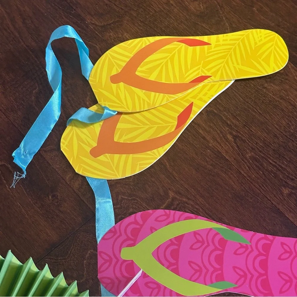 Tropical Aloha Hawaiian Party Decoration Set - Colorful